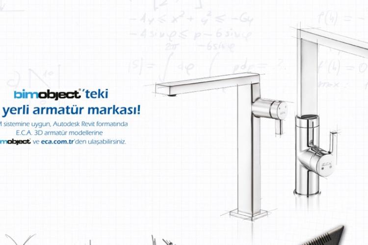 BIMOBJECT’TEKİ TEK YERLİ ARMATÜR MARKASI : E.C.A.