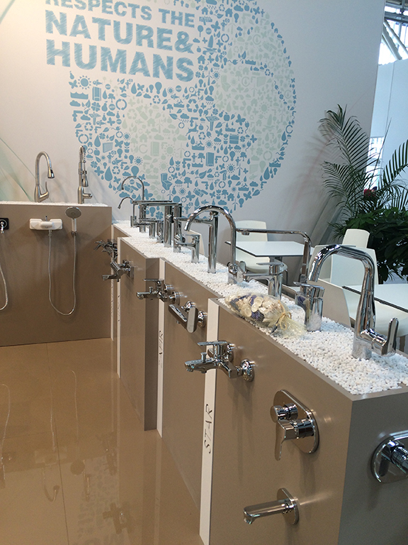 E.C.A SEREL is in Italy Cersaie 2015 Fair with its New Products