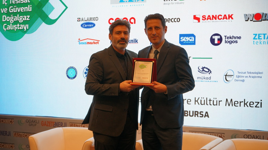 E.C.A., Bursa 2. İç Tesisat ve Güvenli Doğalgaz Çalıştayı’na Sponsor Oldu