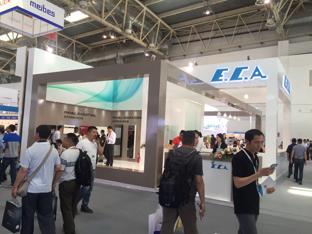 ISH China & CIHE Beijing 2016 Fuarı’da E.C.A Standı’na Büyük İlgi….