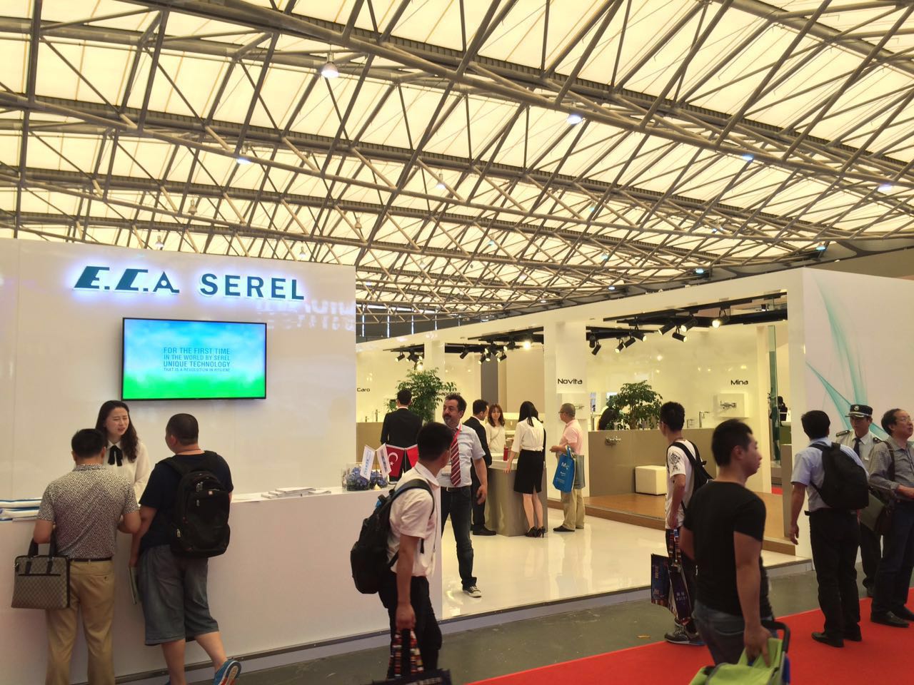 E.C.A. SEREL İlk Kez KBC Shanghai 2016 Fuarı’nda