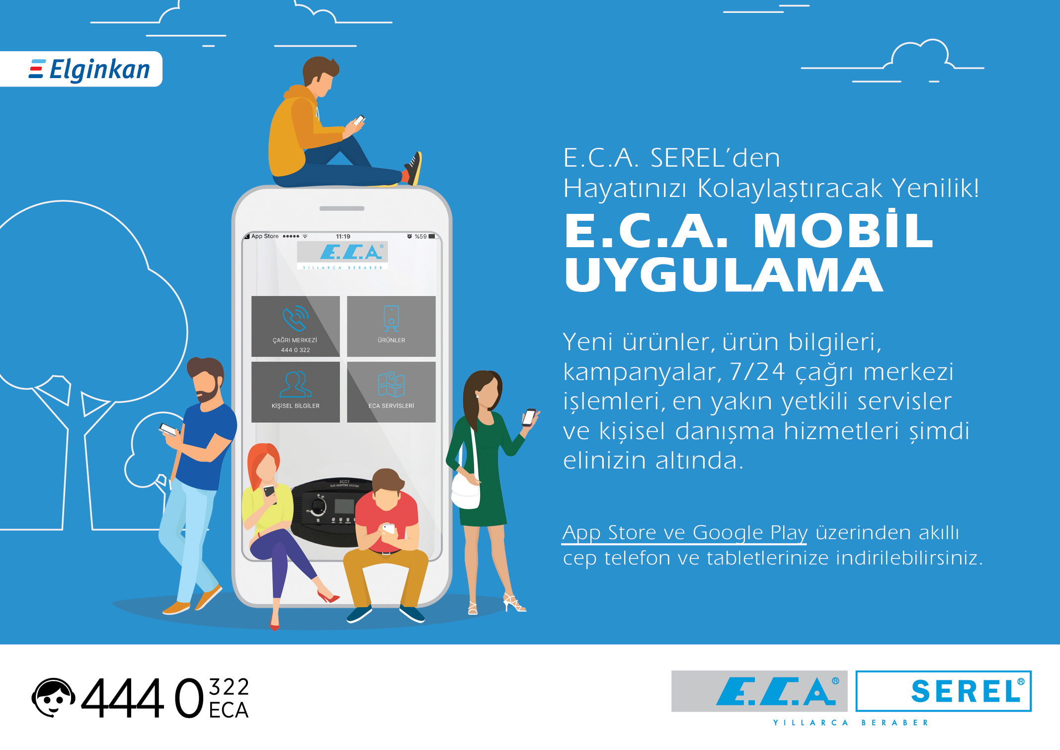 E.C.A. SEREL’den Yeni Bir Hizmet